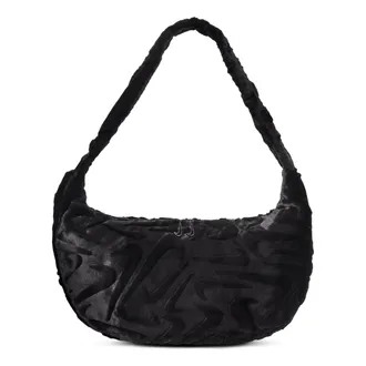 Nike Sportswear Faux Fur Slouchy Bag Black HQ7515-010