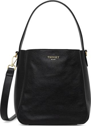 Twin-Set Borsa tote con stampa - Nero