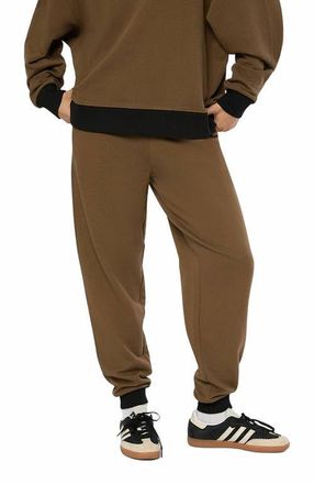 WeWoreWhat Slim Leg Jogger in Kangaroo/black at Nordstrom, Size Small
