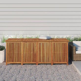 vidaXL Vidaxl - Contenitore da Giardino 200x80x75cm in Legno Massello di Acacia