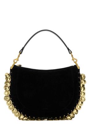 Isabel Marant Black Oskan Medium Shoulder Bag