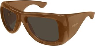 Saint Laurent SL 902 Howl Zonnebril - Dames - Zonnebrillen - Bruin - 63 MM - Accessoires