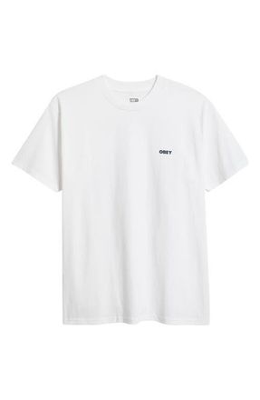 Obey Truth to Power Graphic T-Shirt in White at Nordstrom, Size Xx-Large