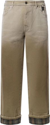 Golden Goose Straight Jeans - Heren - Regular Fit Jeans - Beige - S - Jeans