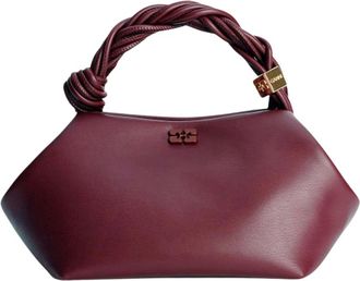 Ganni Bou Small Handbag - Dames - Handtassen - Rood - ONE Size - Tassen