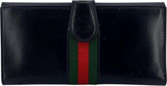 Gucci Vintage leren portemonnee van Gucci