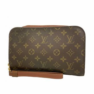 Louis Vuitton Brown Clutch Bag (Pre-Owned)