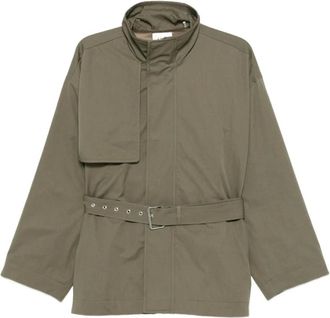 Frame Denim Jassen, Dames, Groen, S, Katoen, The Short Field Trench