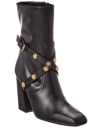 Versace Medusa Leather Boot