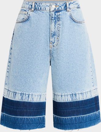 Moschino Denim Culotte Pants