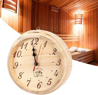 OEM Temporizador De Madera Para Sauna - Reloj De Pared Para Sala De Vapor, Accesorio Sencillo Para Sauna Y Decoraci&oacute;n De Spa En Casa