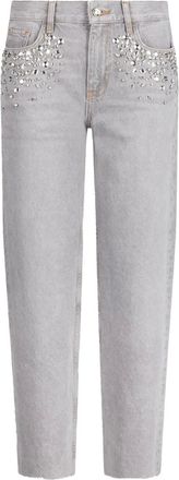 Liu Jo Jeans con strass - Grigio