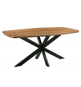 Moloo Mesa de comedor 6/8 personas de 180 cm madera maciza