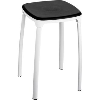 OEM Biacchi Gianfranco - Taburete De Ba&ntilde;o Con Asiento Negro