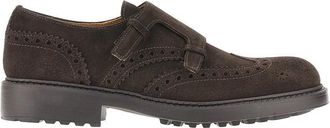 Doucal's Suede leather double loop shoes Man 41+