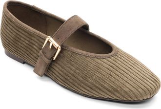 Sanctuary Gia Mary Jane Flat in Kalamata Corduroy at Nordstrom, Size 9.5