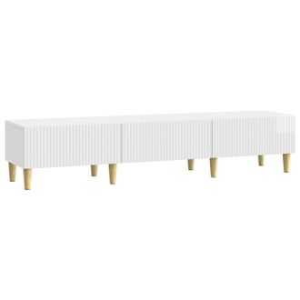 vidaXL Mueble De Tv Brillante 147 X 34,5 X 30 Cm Madera De Ingenier&iacute;a Vidaxl