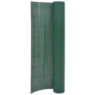 vidaXL Valla De Jard&iacute;n De Doble Cara Verde 110x500 Cm Vidaxl