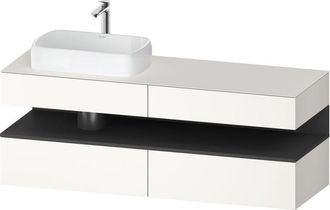 Duravit Qatego Consola Mueble Bajo Lavabo, 2 Extensiones, 2 - Duravit