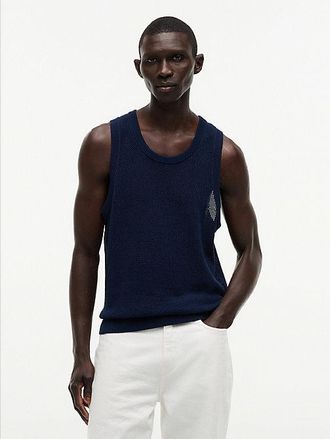Tommy Hilfiger Relaxed Knitted Structured Tank Top