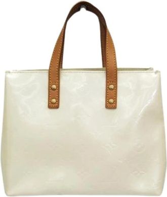 Louis Vuitton Pre-owned Handbags, female, Beige, Size: ONE SIZE Pre-owned Reade PM Handbag