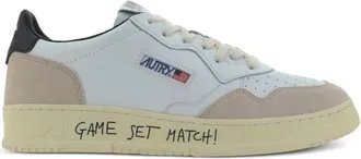 Autry Zwarte Sneakers met Su&egrave;de Afwerking - Dames - Sneakers - Zwart - 36 EU - Su&egrave;de - Schoenen