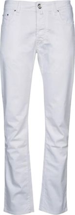 Jacob Cohen Hombre, Vaqueros, Blanco, Talla: W34