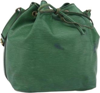 Louis Vuitton Pre-owned Vintage Epi Bucket Bag - Dames - Vintage Tas - Groen - ONE Size - Leer - Vintage