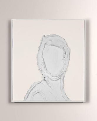 RFA Fine Art Textured Portrait Woman Giclee