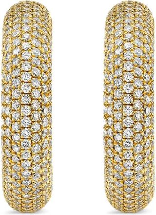Sydney Evan 14K yellow gold diamond earrings - women - 14kt Yellow Gold/Diamond - One Size