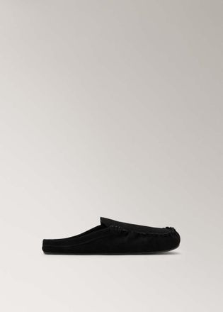 Mango Mocassini senza tallone camoscio nero - Donna - 36 - MANGO