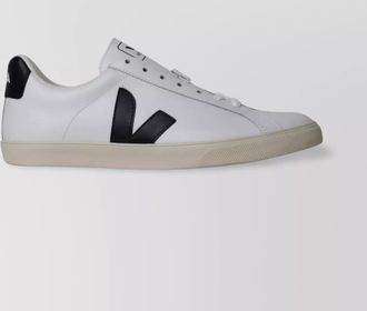 Veja leather low-top sneakers