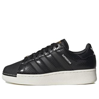 adidas Originals Superstar XLG Shoes Core Black Gold Metallic IE5195