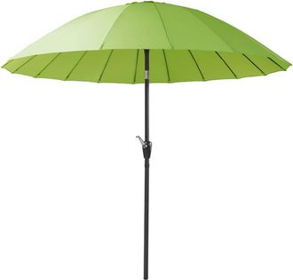 Brigros Parasol verde con mástil central