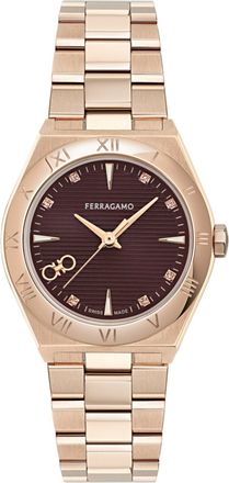 Ferragamo Vega Upper East Diamond Watch