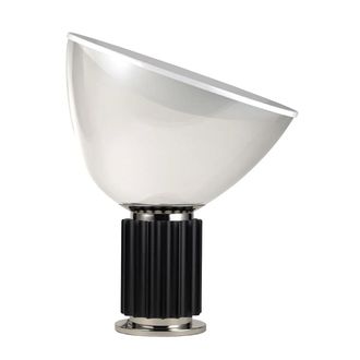 FLOS Taccia LED Tischleuchte (PMMA), schwarz