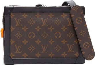 Louis Vuitton Brown Monogram Canvas Soft Trunk Bag (Authentic Pre-Loved)