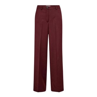Co'Couture Broeken, Dames, Rood, S, Katoen, Terry CC Pant