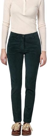 Mason's New York Slim Chino Broek - Dames - Slim Fit Broeken - Groen - 2XL - Katoen - Broeken