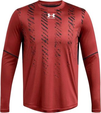 Under Armour Heren Regular T-shirt met lange mouwen (Oranje)