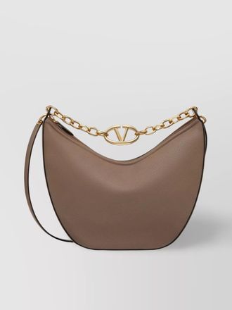 Valentino Garavani vlogo signature medium leather shoulder bag