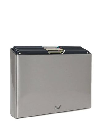 Joseph Joseph Folio stainless steel chopping board case (set of four) - Silver