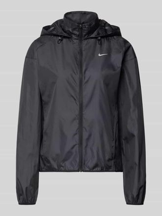 Nike Trainingsjacke mit Logo-Print Modell Tempo in Black, Gr&ouml;&szlig;e XL