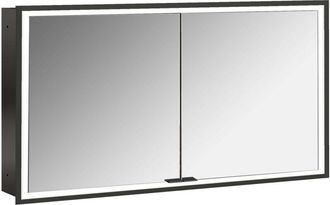Emco Prime Armario Con Espejo Iluminado, 1300 Mm, 2 Puertas, - Emco