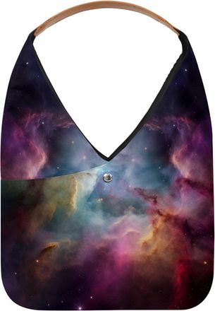 Generic Stars Nebula Reusable Lightweight Grocery Bags - Foldable Into Compact Pouch, Washable & Sturdy, Multipurpose for Shopping and Travel