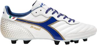 Diadora Mens Brasil Italy Og Gr Lt+ Mdpu Soccer Cleats In Blue And White