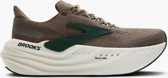 Brooks Mens Glycerin Max Running Shoes In Falcon/green/london Fog