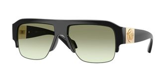 Versace VE4525U GB1/8E Mens Sunglasses Black Size 57