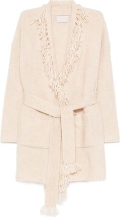 Hemisphere Giacca con frange - Toni neutri