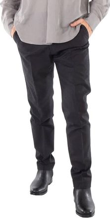 Ami Mens Gris Chine Cigarette Pants